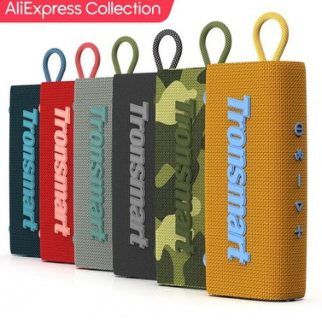 Tronsmart Trip altavoz portátil con doble controlador Bluetooth, impermeable IPX7, verdadero estéreo inalámbrico para exteriores Tronsmart Trip altavoz portátil con doble controlador Bluetooth